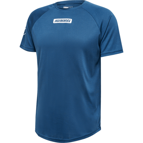 hummel Men's Training Essentials Topaz T-Shirt-1