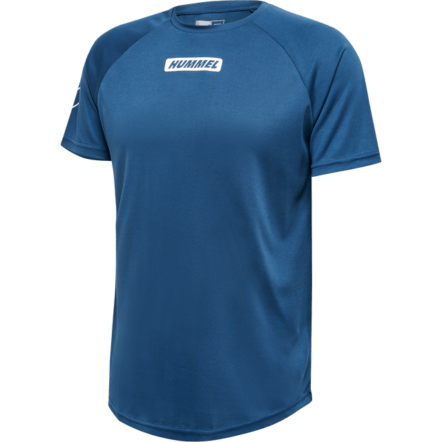 hummel Men's Training Essentials Topaz T-Shirt-1