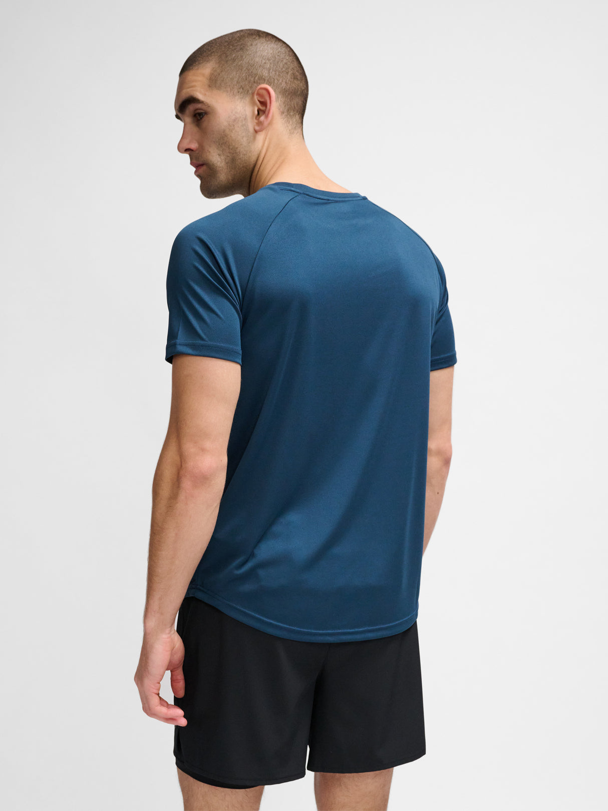 hummel Men's Training Essentials Topaz T-Shirt-7