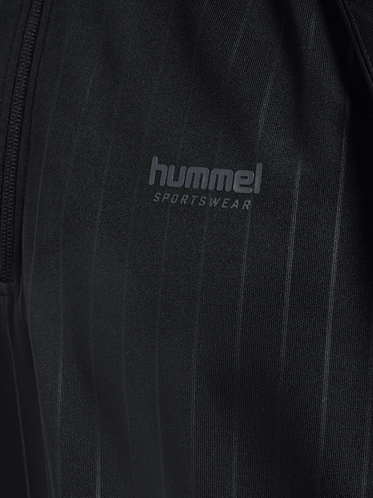 hummel Men's Stripe Half Zip-4