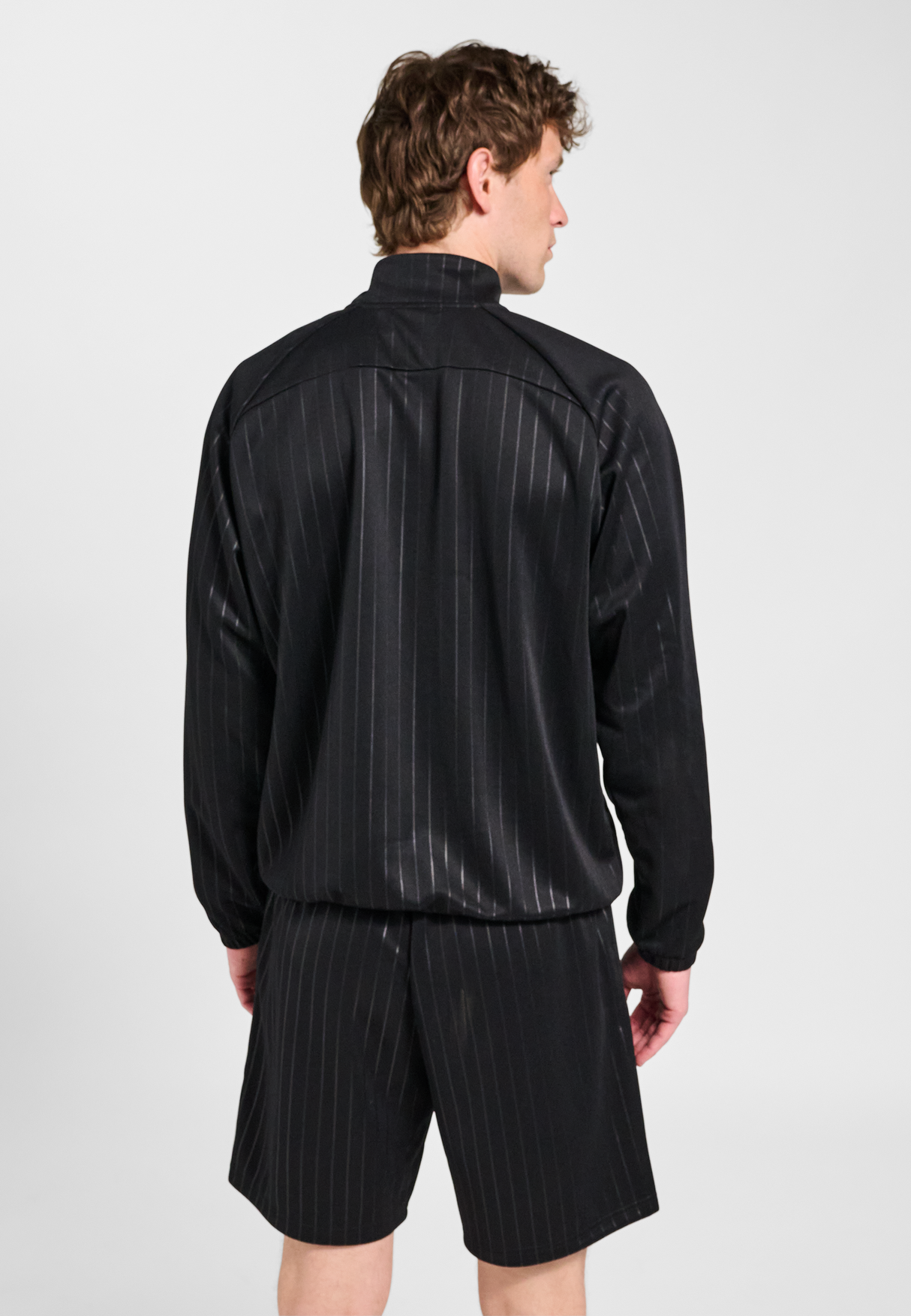 hummel Men's Stripe Half Zip-5
