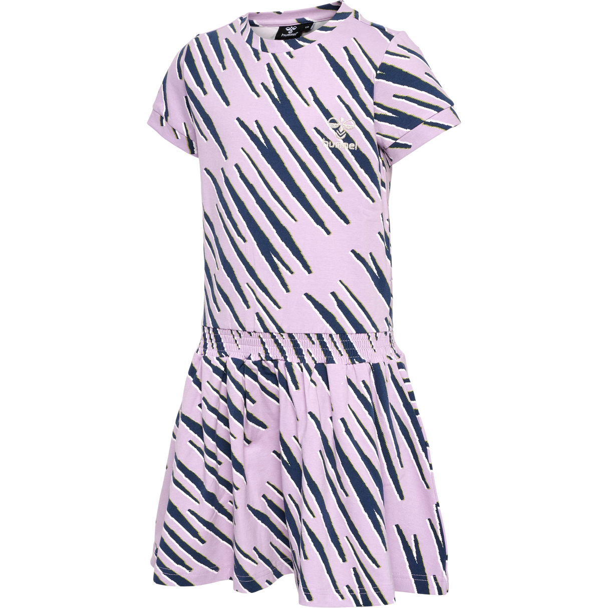 hummel Youth Rushy AOP Dress Short Sleeve-1