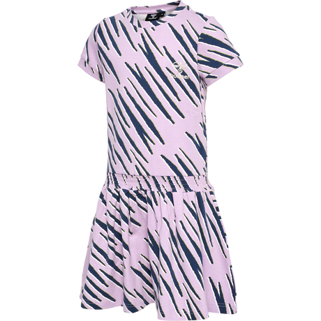 hummel Youth Rushy AOP Dress Short Sleeve-1