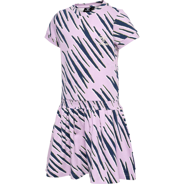 hummel Youth Rushy AOP Dress Short Sleeve-1