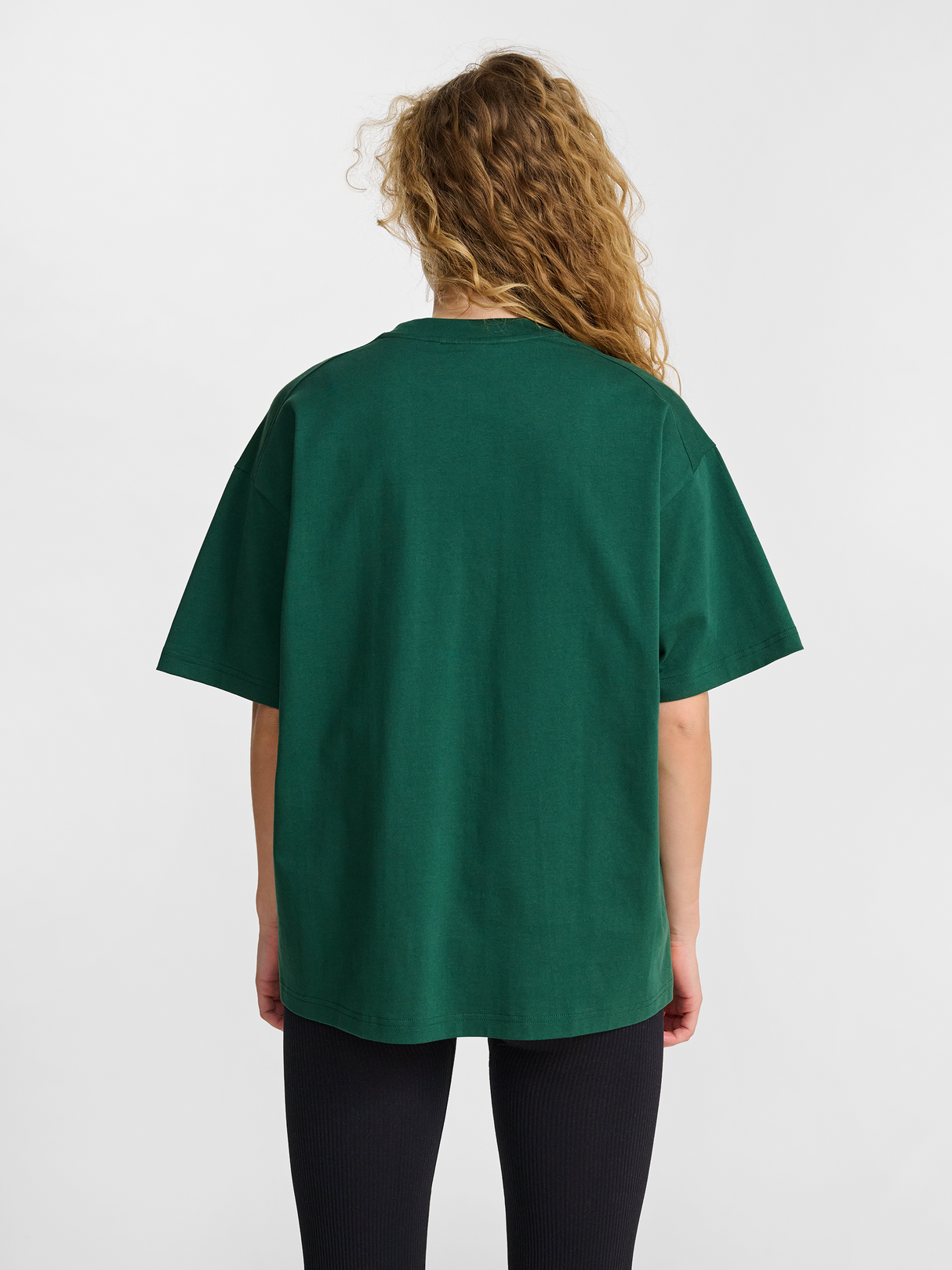 hummel Unisex Loose Short Sleeve T-Shirt Scarf-4