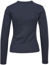 hummel Women's Foundation Rib Long Sleeve T-Shirt-2