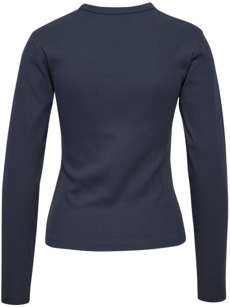 hummel Women's Foundation Rib Long Sleeve T-Shirt-2