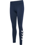 hummel Women's Pulse Logo Mid Waist Tights-1