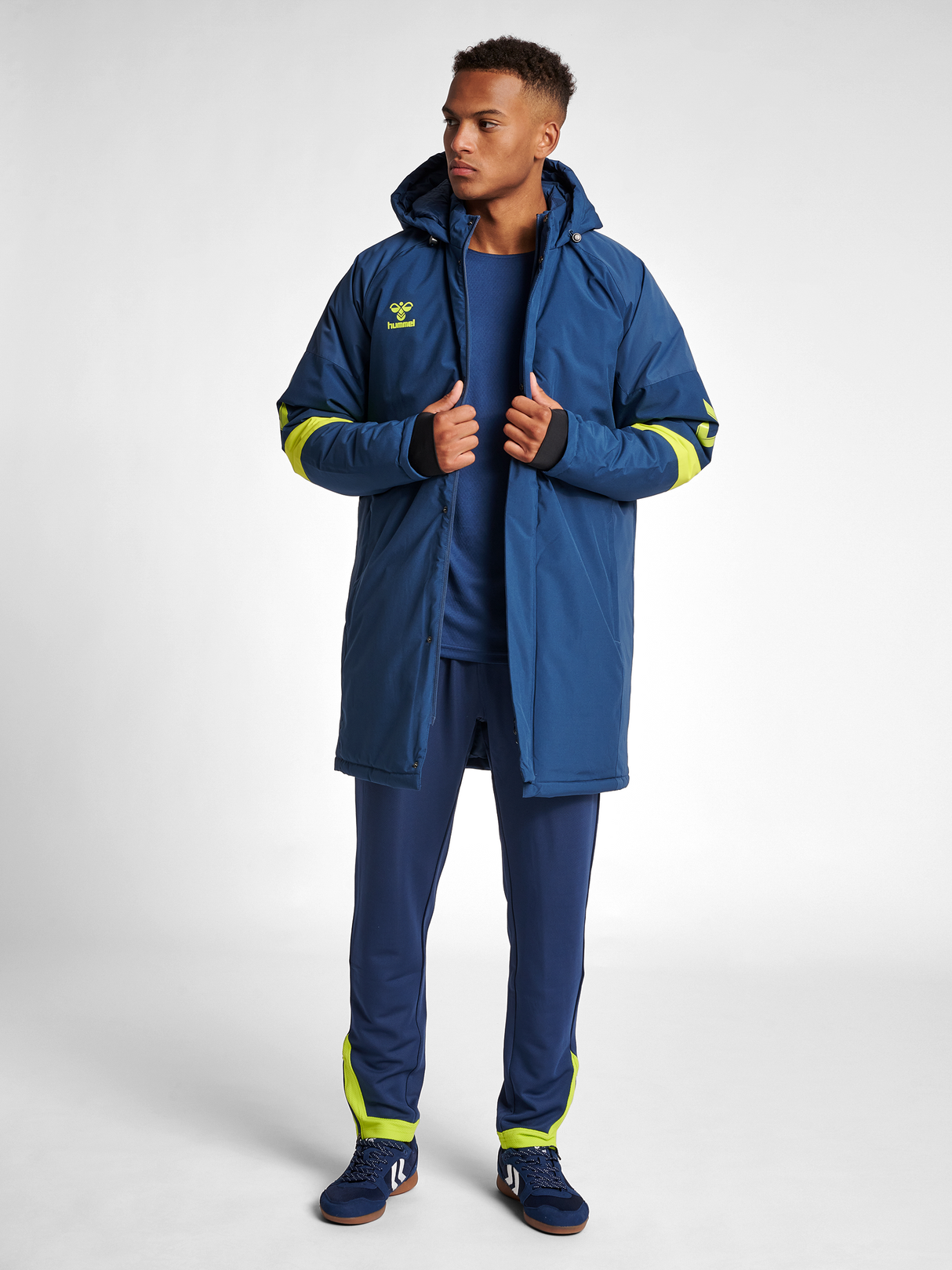 hummel Men's Lead Bench Jacket-4
