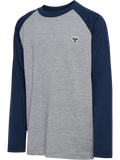 hummel Youth Raglan Loose Long Sleeve T-Shirt Bee-1