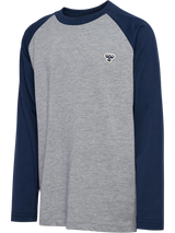 hummel Youth Raglan Loose Long Sleeve T-Shirt Bee-1