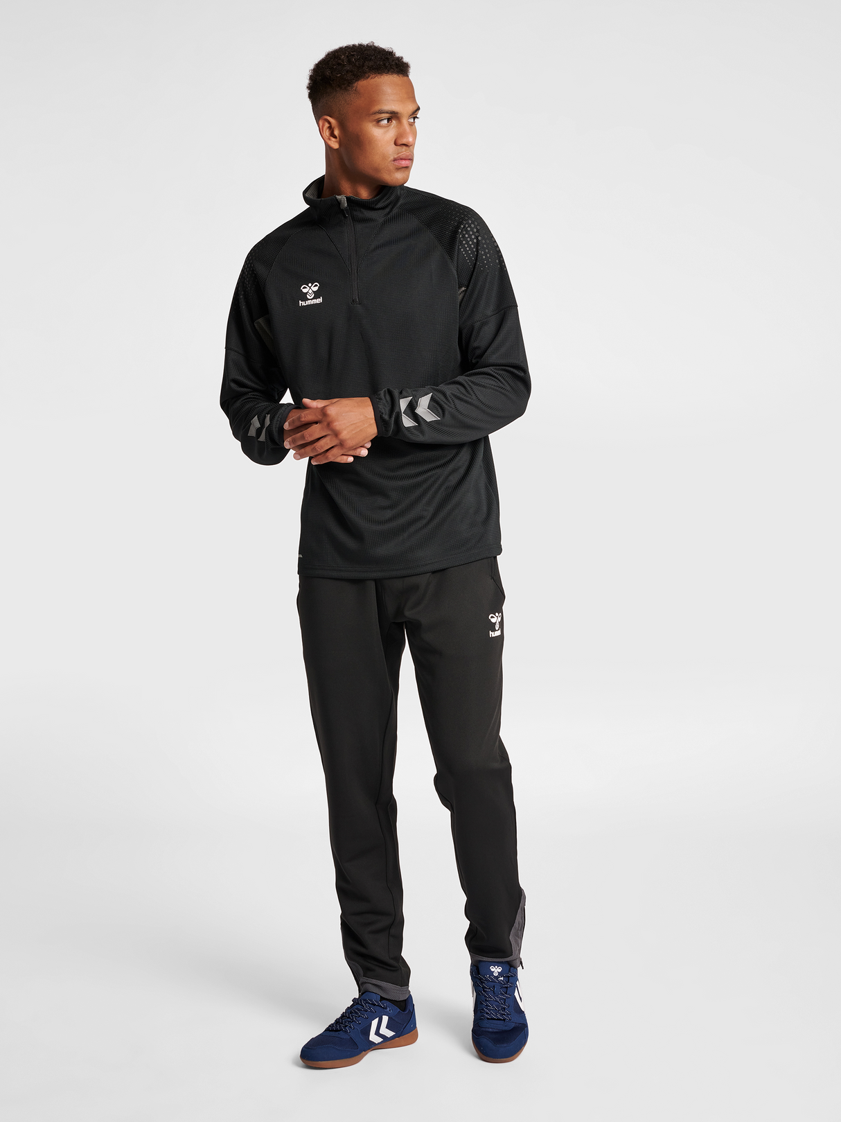 hummel Men's Lead Pro Half Zip-4