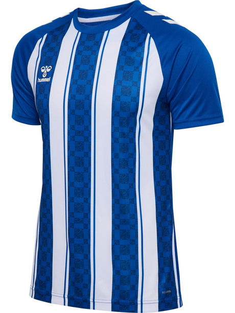 hummel Unisex Match Striped Short Sleeve Jersey-1