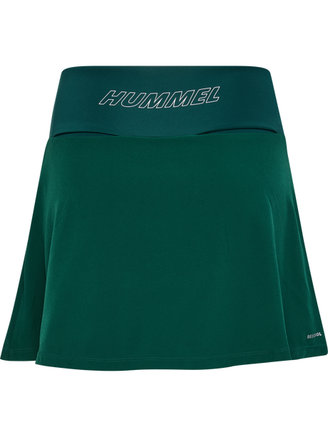hummel Women's Court Mid Waist Pocket Skirt-2