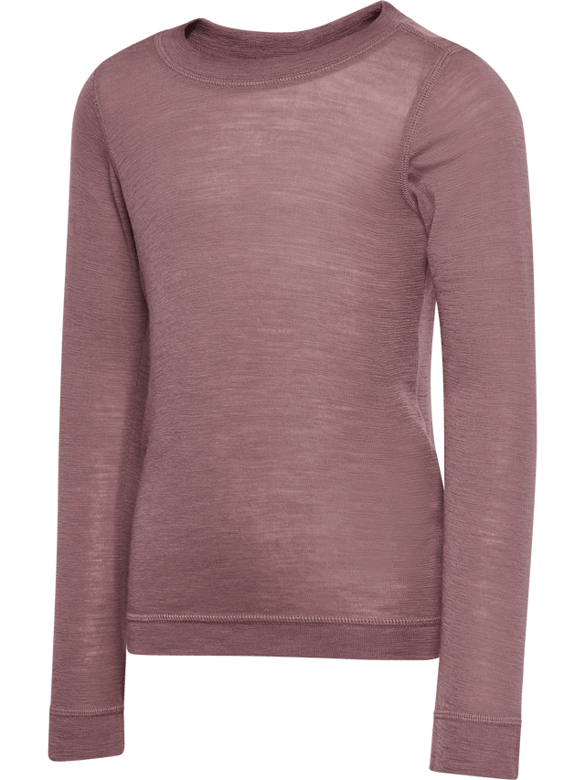 hummel Youth Wool Rib Long Sleeve T-Shirt-1