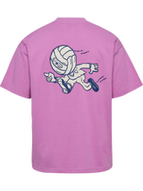 hummel Unisex Loose Short Sleeve T-Shirt Headball-2