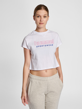 hummel Women's Legacy June Cropped T-Shirt-5