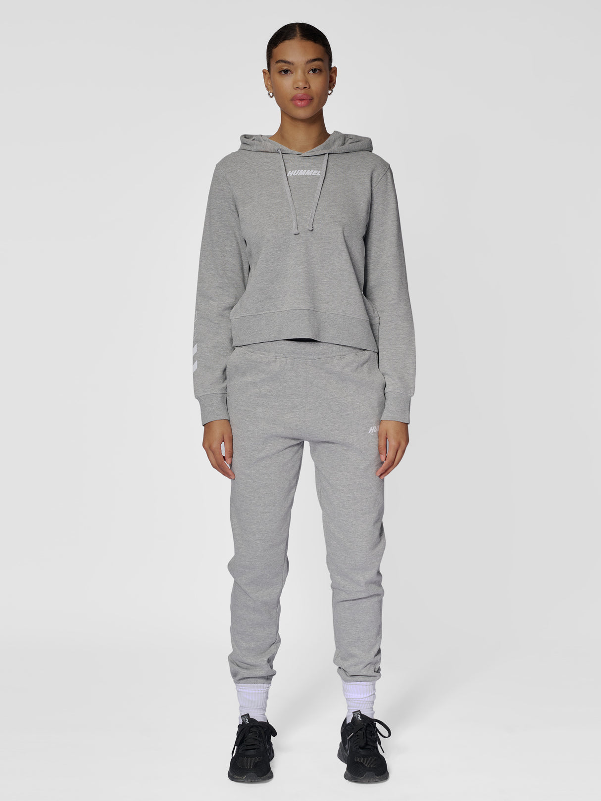 hummel Women's Elemental Shorts Hoodie-7
