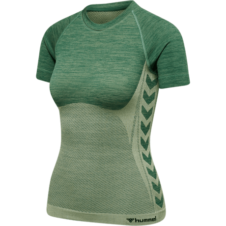 hummel Women's Clea Seamless Tight T-Shirt-1