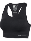 hummel Women's Tiffy Seamless Padded Sports Bra-1