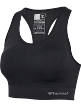 hummel Women's Tiffy Seamless Padded Sports Bra-1