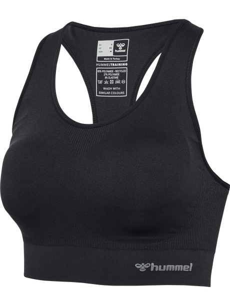 hummel Women's Tiffy Seamless Padded Sports Bra-1