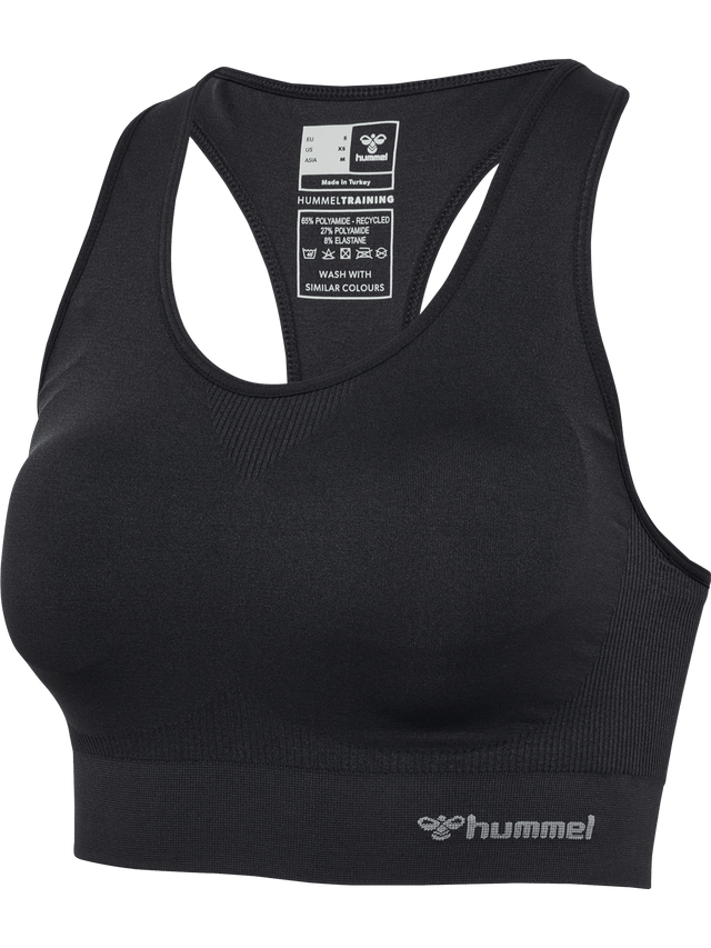 hummel Women's Tiffy Seamless Padded Sports Bra-1