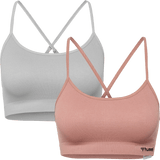 hummel Women's Juno 2 Pack Seamless Bra-1