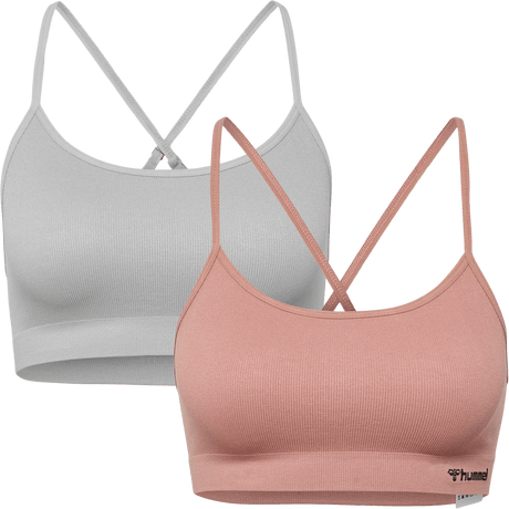 hummel Women's Juno 2 Pack Seamless Bra-1