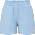 hummel Youth Flowy Ruffle Shorts-1
