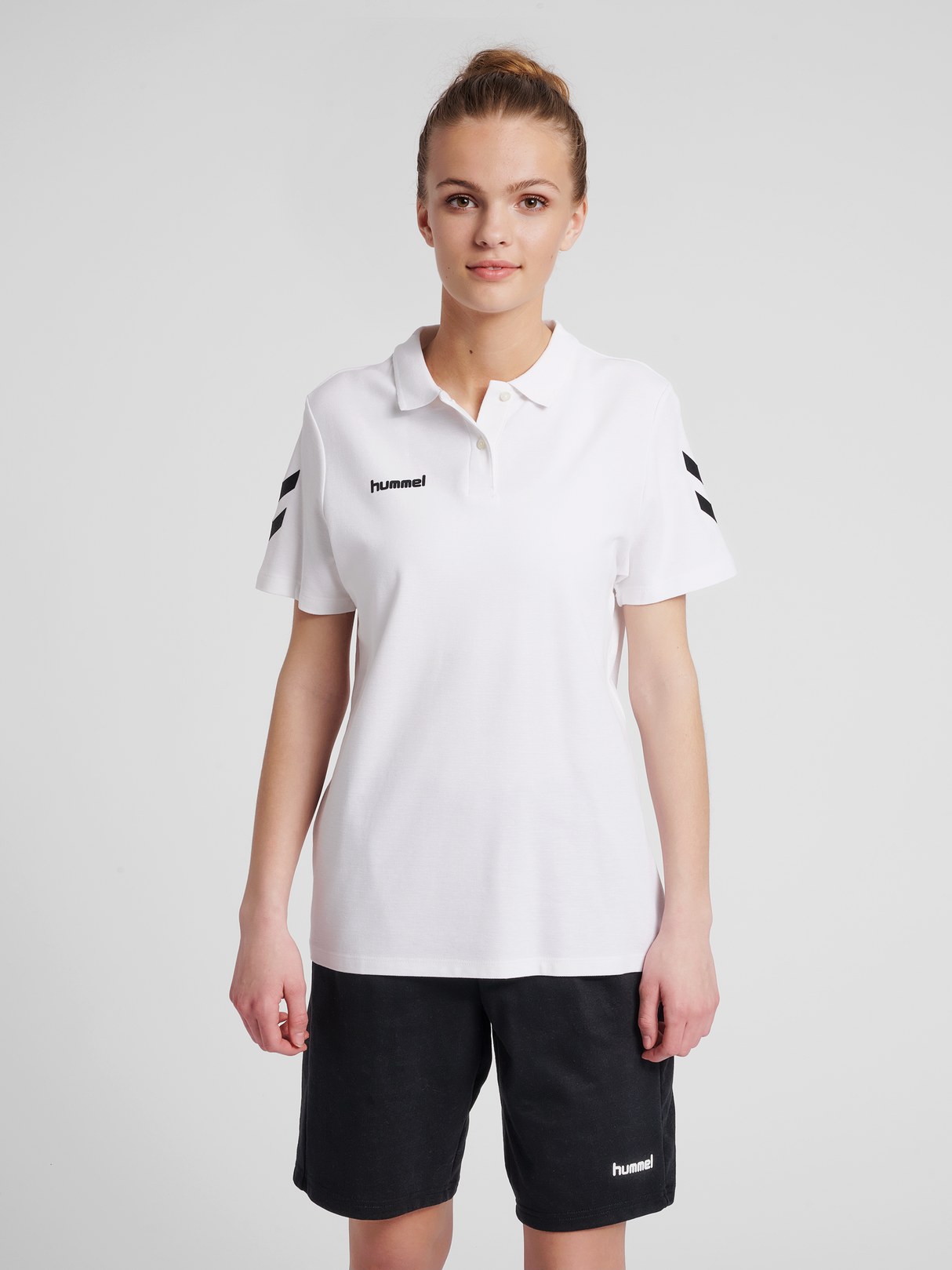 hummel Women's Go Cotton Polo-4