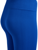 hummel Women's Pulse Seamless Rib Mid Waist Tights-3