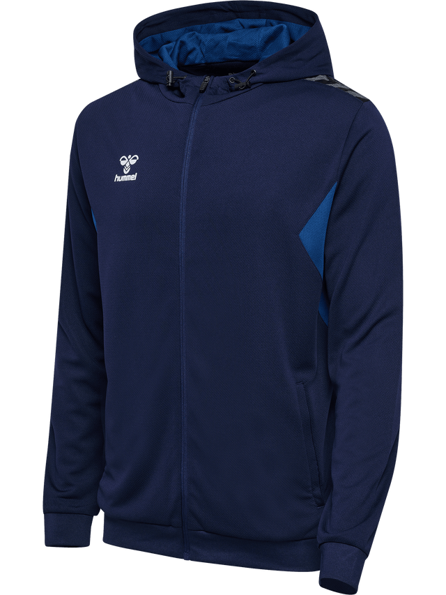 hummel Men's Authentic Polyester Zip Hoodie-1