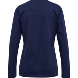hummel Women's Red Heavy Long Sleeve T-Shirt-2