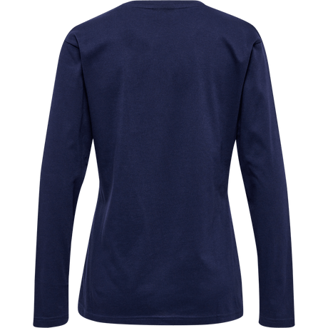 hummel Women's Red Heavy Long Sleeve T-Shirt-2