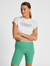 hummel Women's Legacy June Cropped T-Shirt-5