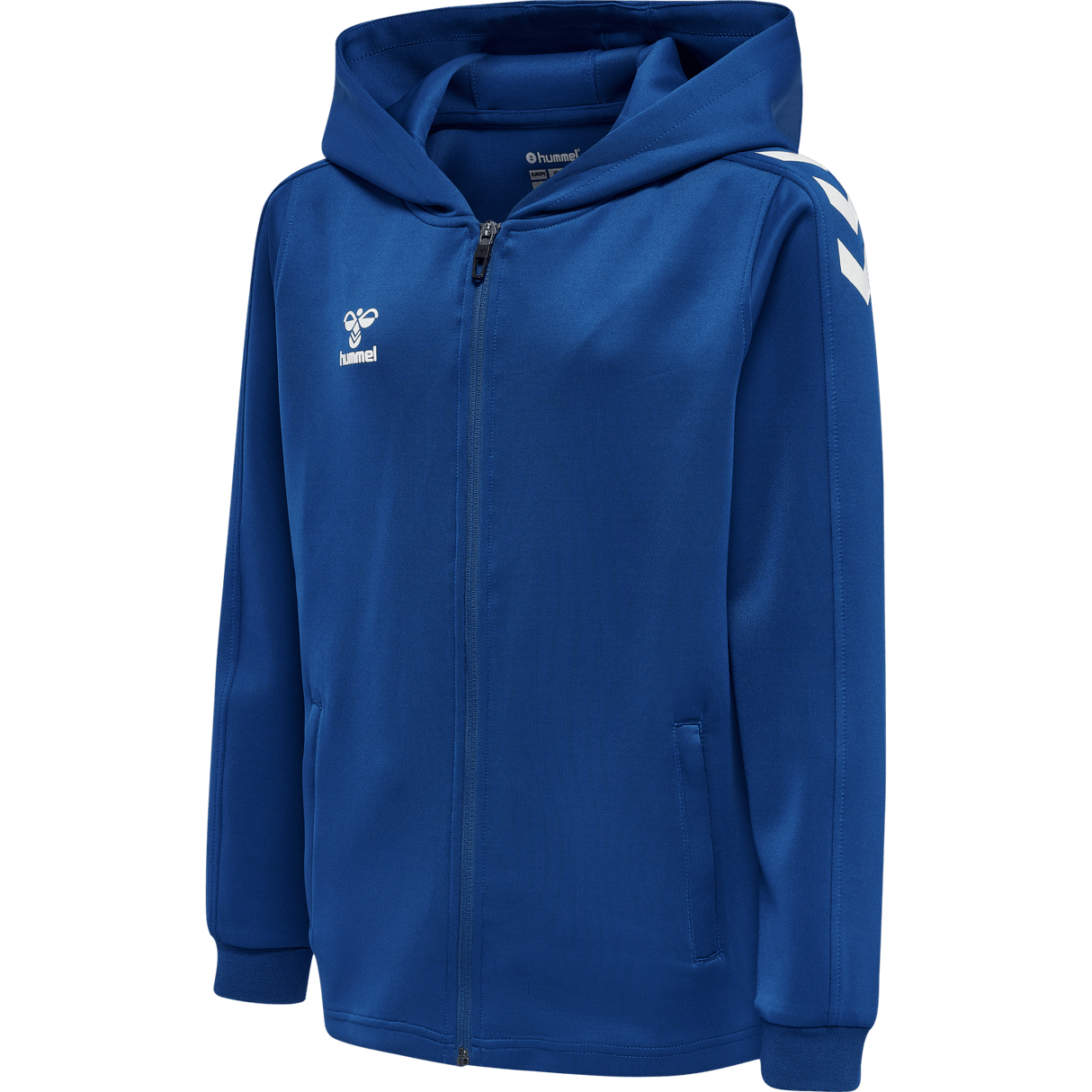 hummel Youth Core XK Poly Zip Hood Sweatshirt-1