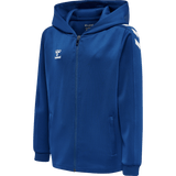 hummel Youth Core XK Poly Zip Hood Sweatshirt-1
