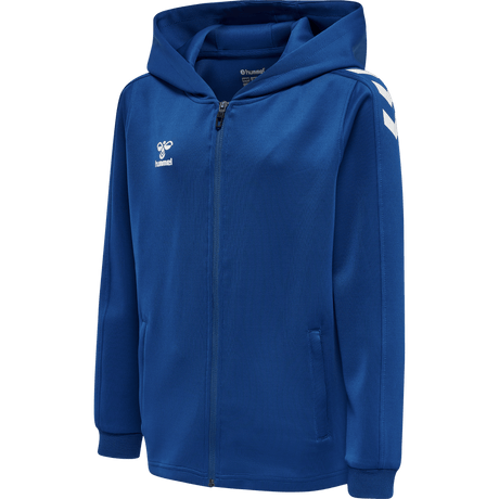 hummel Youth Core XK Poly Zip Hood Sweatshirt-1