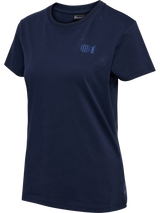 hummel Women's Court Cotton Short Sleeve T-Shirt-1