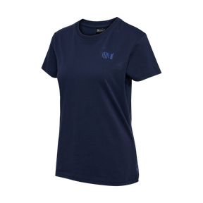 hummel Women's Court Cotton Short Sleeve T-Shirt-1