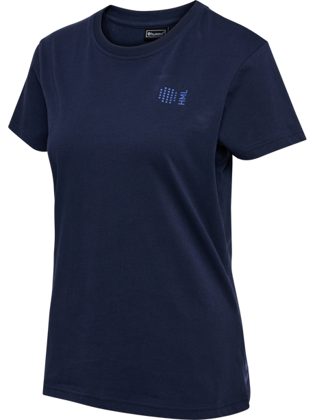 hummel Women's Court Cotton Short Sleeve T-Shirt-1
