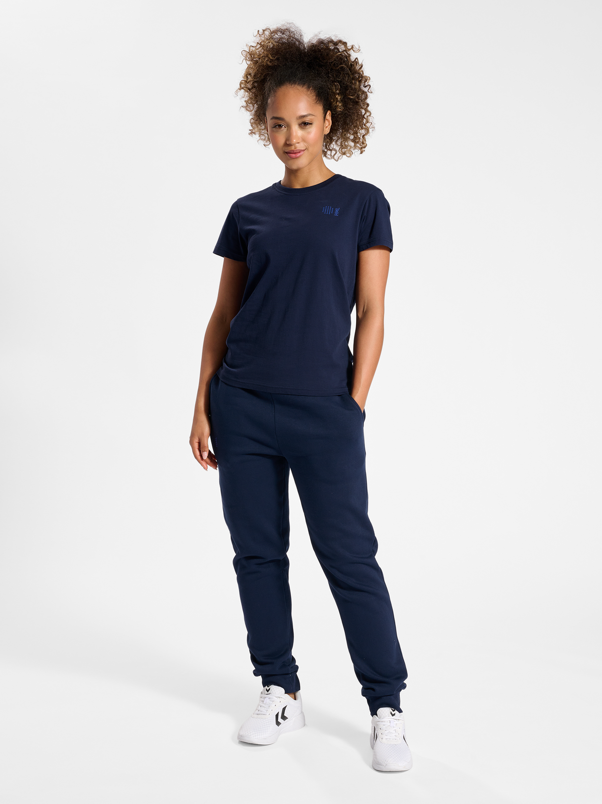hummel Women's Court Cotton Short Sleeve T-Shirt-5