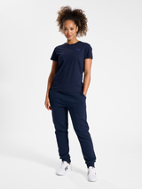 hummel Women's Court Cotton Short Sleeve T-Shirt-5
