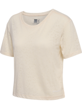 hummel Women's Mindful Training Light Burnout T-Shirt-1