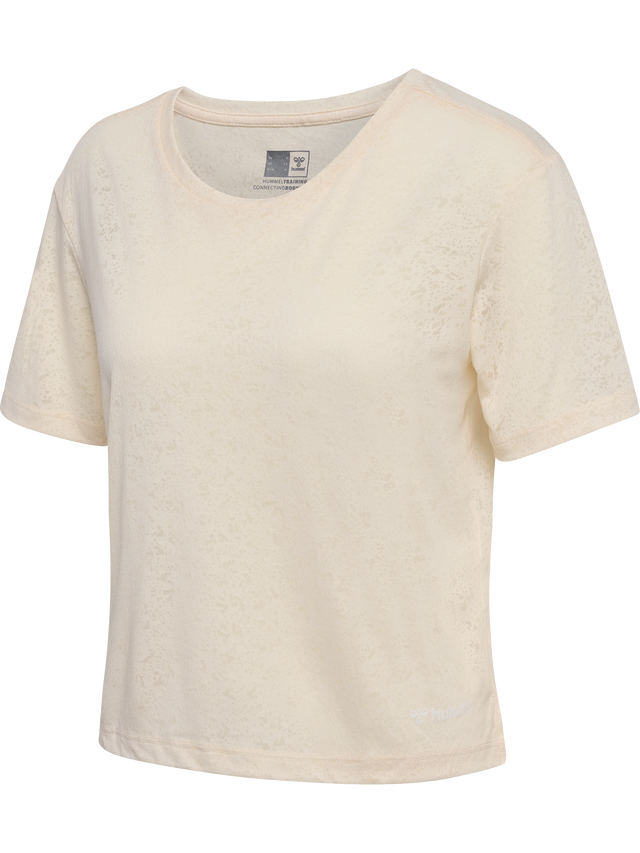 hummel Women's Mindful Training Light Burnout T-Shirt-1