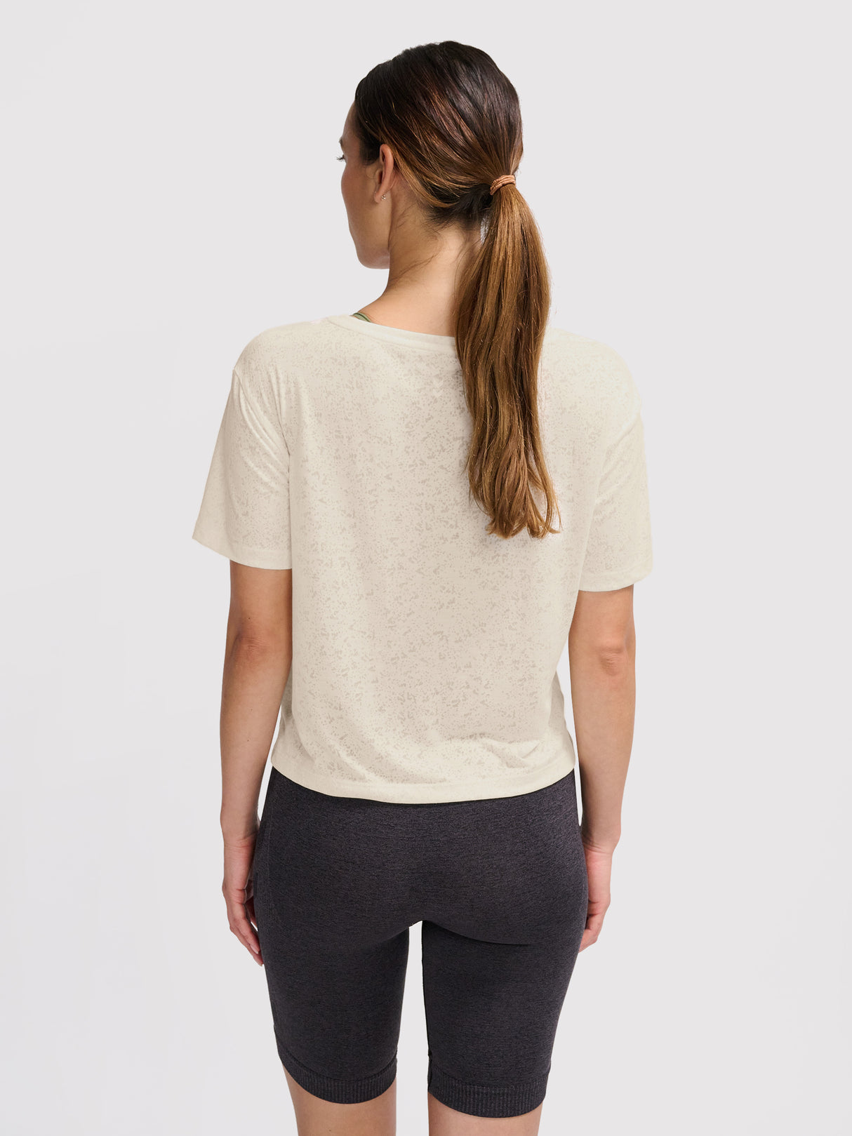 hummel Women's Mindful Training Light Burnout T-Shirt-6