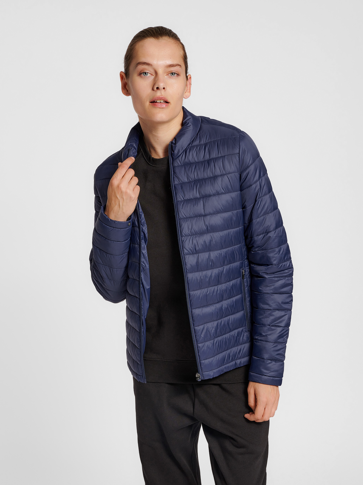 hummel Women's Red Quilted Jacket-5
