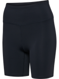 hummel Women's Court Mid Waist Pocket Tights Shorts-1