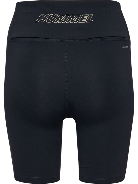 hummel Women's Court Mid Waist Pocket Tights Shorts-2